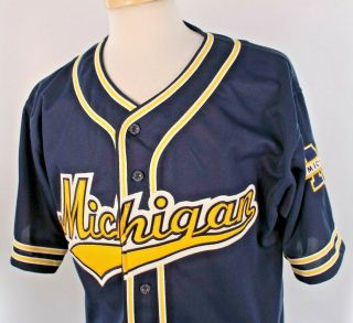 Michigan Wolverines Ncaa Baseball Style Jersey Men 