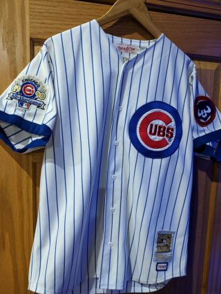 Authentic Chicago Cubs 1990 All Star Game Jersey Hall Of Fame 8 Andre Dawson