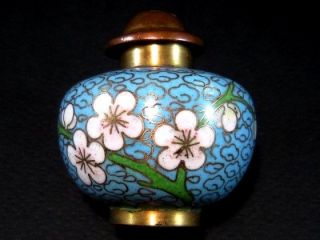 Collectible,  Flavor Scent Perfume Bottle,  Top Enamel Decoration