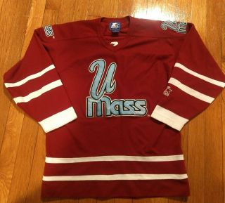 Umass University Of Massachusetts Amherst Hockey Jersey - Adult Medium