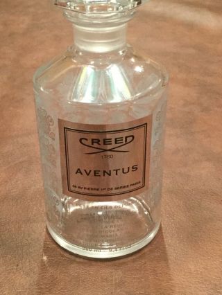Empty Perfume Bottle Creed Aventus Eau De Parfum Men 