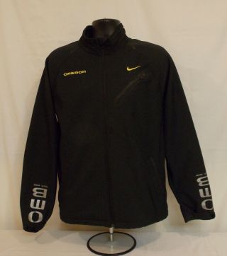 Nike Oregon Ducks Marching Band Team Issued Zip Up Jacket Omb Coat Men 