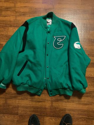 Mitchell And Ness Philadelphia Eagles Throwback Wool Jacket Size 60