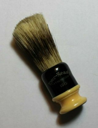 Vintage 1612 Ever - Ready Small Traveling Shaving Brush,  1920s - 1940s