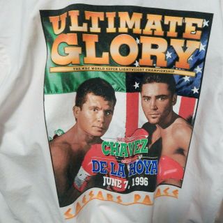 Mens Wear De La Hoya Vs Chavez Ultimate Glory Fight Jacket Caesars Palace 1996