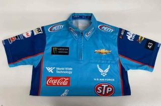 Nascar 43 Bubba Wallace Petty Team Issued Race 2019 Crew Shirt Xs