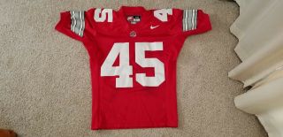 Ohio State Football Game Jersey Size 44 Large Nike