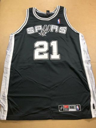 Nike San Antonio Spurs Tim Duncan 21 Jersey Size 52