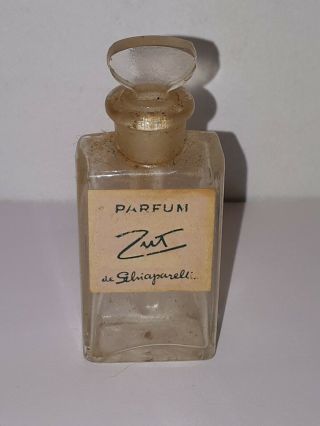 Vintage Schiaparelli Zut Mini Tester Perfume Bottle