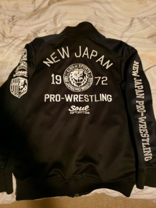Japan Pro Wrestling Track Jacket Size Medium Njpw Aew Wwe
