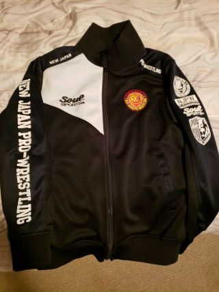 Japan Pro Wrestling Track jacket Size medium NJPW AEW WWE 2