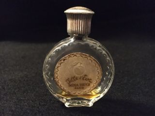 Vintage Nina Ricci Fille De Eve Mini Empty Perfume Parfum Bottle