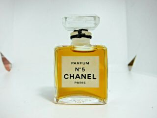 Chanel No 5 7 Ml 1/4 Oz Pure Parfum Perfume 19dec61 - T