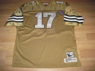 1994 Orleans Saints Jim Everett Size 54 Throwback Football Jersey/free Sh
