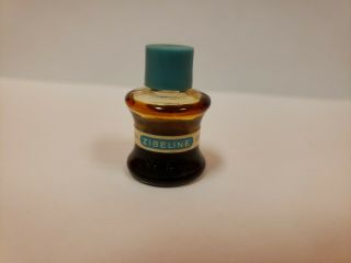 Vintage Weil Secret De Venus Zibeline 1/8 Oz Mini Bath Oil Blue Cap Half Full