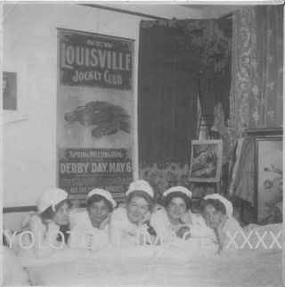 Small Photo - 1896 Kentucky Derby Poster - Nurses - Ky Horse Racing - Louisville