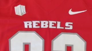 UNLV Rebels Authentic Game Issued Worn Nike Jersey sz Lg 3