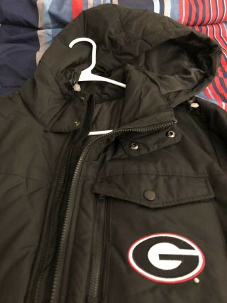 Team Issued Nike Georgia Bulldogs Winter Coat Mens Medium 3