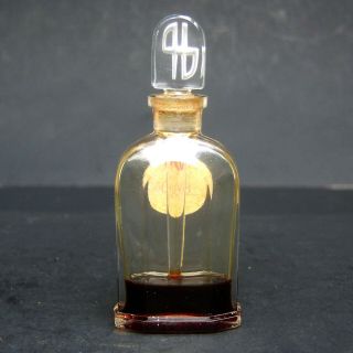 Vintage Jean Patou Paris Colony Perfume Parfum Bottle Ground Glass Stopper 2