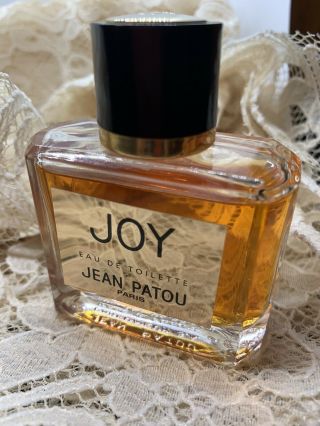 Vintage " Joy " By Jean Patou Parfumeur - Made In Paris 1fl.  Oz.  30ml No Box