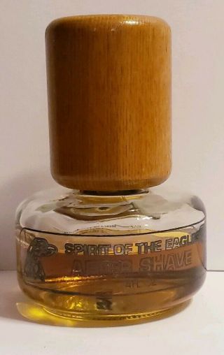 Vintage Spirit Of The Eagle After Shave Bestline Products 4 Fl Oz Glass Bottle
