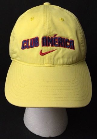 Vintage Nike Club America Aguilas Cap Hat Strap Back