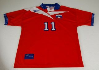 Marcelo Salas Chile 1997/99 Home Football Shirt Xl Soccer Jersey Reebok Vtg Z8