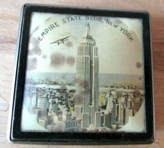 Antique Empire State Building Compact 1920 