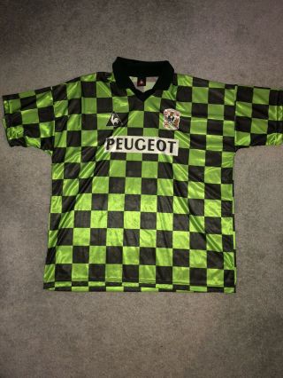 1996/1997 Coventry City Le Coq Sportif Football Soccer Jersey Size Xl Peugeot