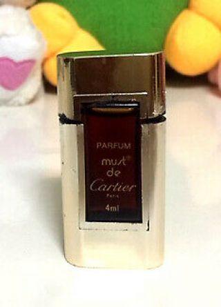 Cartier Must De Cartier Pure Parfum 4 Ml/0.  13 Oz Formula Full