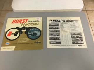 Hurst 64 Nationals Indianapolis Raceway Park Record