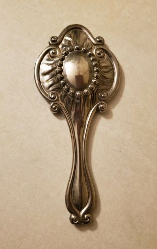 International Silver Co.  (1898 - 1983) Vintage Silver Plated Hand Held Mirror