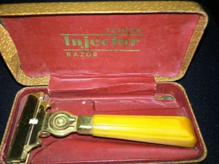 Vintage Schick Injector Razor Circa 1936 With The Box
