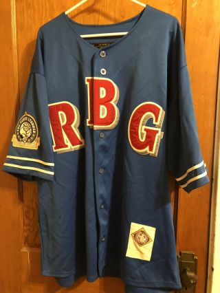 Nlbm Negro League Baseball Museum Jersey Brooklyn Royal Giants Sz 2xl