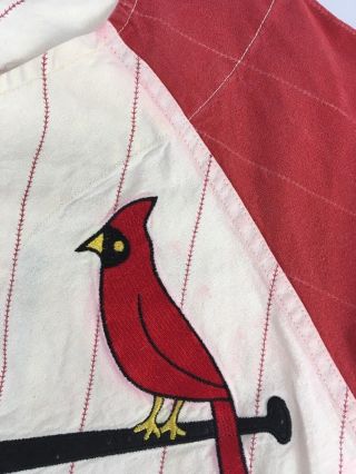 Vintage ST LOUIS Cardinals 6 MLB Baseball STITCHED Jersey MIRAGE M Cooperstown 3