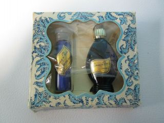 Vintage Evening In Paris Perfume Set W Box