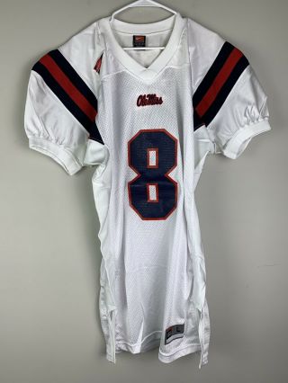 Univ.  Of Mississippi Ole Miss Nike Football Jersey Collins 8