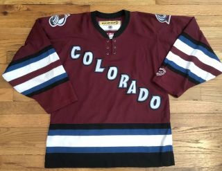Vintage Colorado Avalanche Koho Alternate Third Hockey Jersey Men/adult Small