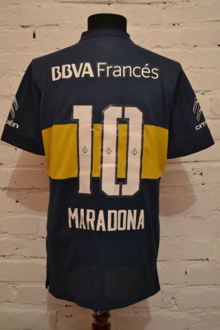 Boca Juniors Home Football Shirt 2014/2015 Soccer Jersey Camiseta 10 Maradona