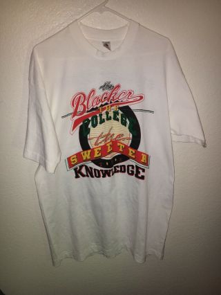 Vintage 90’s Hbcu Shirt Size L Blacker The College Sweeter The Knowledge Sz Xl
