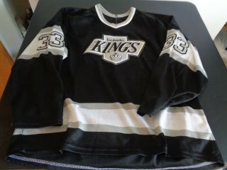 Marty Mcsorley Los Angeles Kings Hockey Ccm Vintage Sewn Xl Jersey Nhl Black