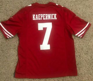 Nfl Colin Kaepernick San Francisco 49ers Jersey Size Men’s Xl Cond.  Nike