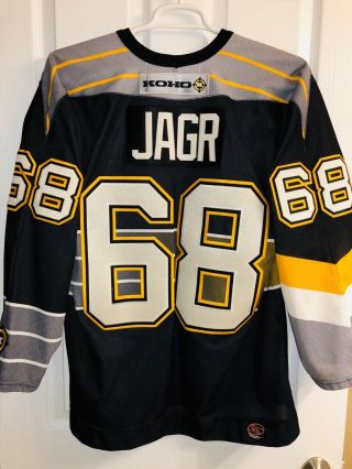 Vintage Jaromir Jagr No.  68 Pittsburgh Penguins Koho Jersey Nhl Large