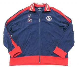 Polo Ralph Lauren 2008 Beijing Olympics Team Usa Zip Up Jacket Men 