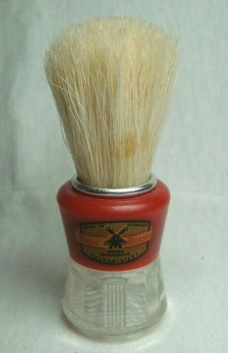 Vintage Rein Borste Shaving Brush Made In Germany