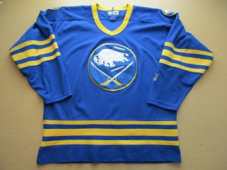 Vintage Buffalo Sabres Starter Hockey Jersey Adult Xl Sewn