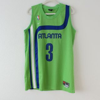 Nike Atlanta Hawks Shareef Abdur - Rahim Green Nba Basketball Jersey - Men 
