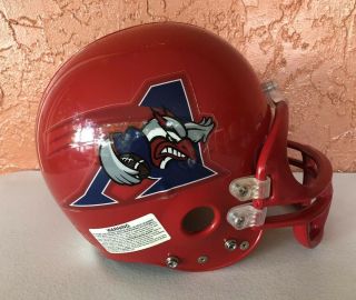 Montreal Alouettes Cfl Canadian Football League Vintage Riddell Helmet Full Size