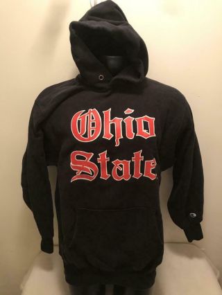 Vintage Ohio State Buckeyes Champion Reverse Weave Hoodie Sweatshirt Xxl