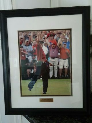 Tiger Woods 2005 Masters 23x19 Framed Picture